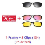 5 In 1 Magnetic Lens Swappable Sunglasses | Magnetic Polarized | $27.58