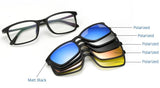 5 In 1 Magnetic Lens Swappable Sunglasses | Magnetic Polarized | $38.78
