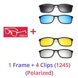 5 In 1 Magnetic Lens Swappable Sunglasses | Magnetic Polarized | $33.18