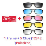 5 In 1 Magnetic Lens Swappable Sunglasses | Magnetic Polarized | $38.78