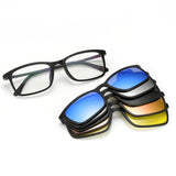 5 In 1 Magnetic Lens Swappable Sunglasses | Magnetic Polarized | $38.78