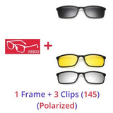 5 In 1 Magnetic Lens Swappable Sunglasses | Magnetic Polarized | $27.58