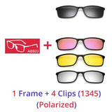 5 In 1 Magnetic Lens Swappable Sunglasses | Magnetic Polarized | $33.18