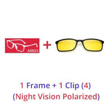5 In 1 Magnetic Lens Swappable Sunglasses | Magnetic Polarized | $16.38