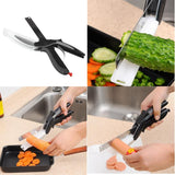 Clever Cutter 2 In 1 Cutting Board And Knife Scissors | Knife | $19.90