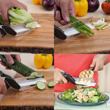 Clever Cutter 2 In 1 Cutting Board And Knife Scissors | Knife | $19.90