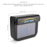 Solar Powered Car Ventilator | Car Solar Ventilator | $16.98