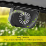 Solar Powered Car Ventilator | Car Solar Ventilator | $16.98