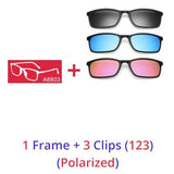 5 In 1 Magnetic Lens Swappable Sunglasses | Magnetic Polarized | $27.58