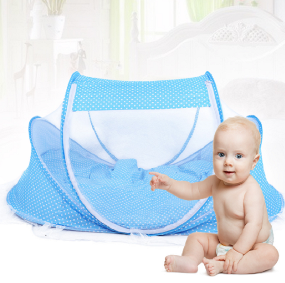 Baby Portable Foldable Crib | Mosquito Travel | $15.04