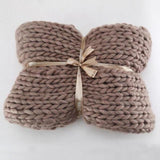 Handmade Chunky Knit Blanket | Blanket | $56.88