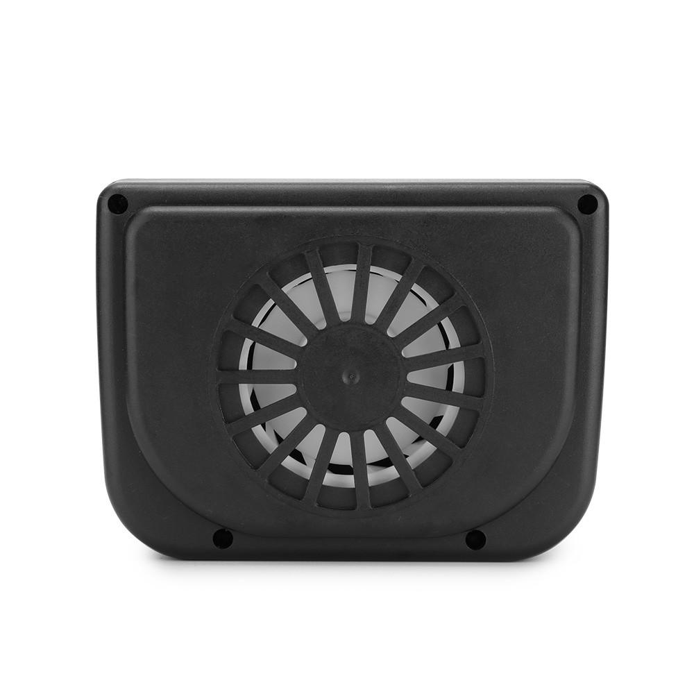 Fule Solar Powered Car Indoor Air Vent Exhaust Fan Vehicle Ventilator Radiator Cooler